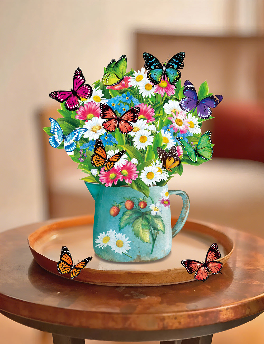 Daisies And Butterflies
